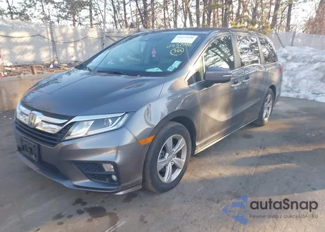 2019 Honda Odyssey Ex-L z USA, uszkodzony, nr VIN 5FNRL6H73KB042606